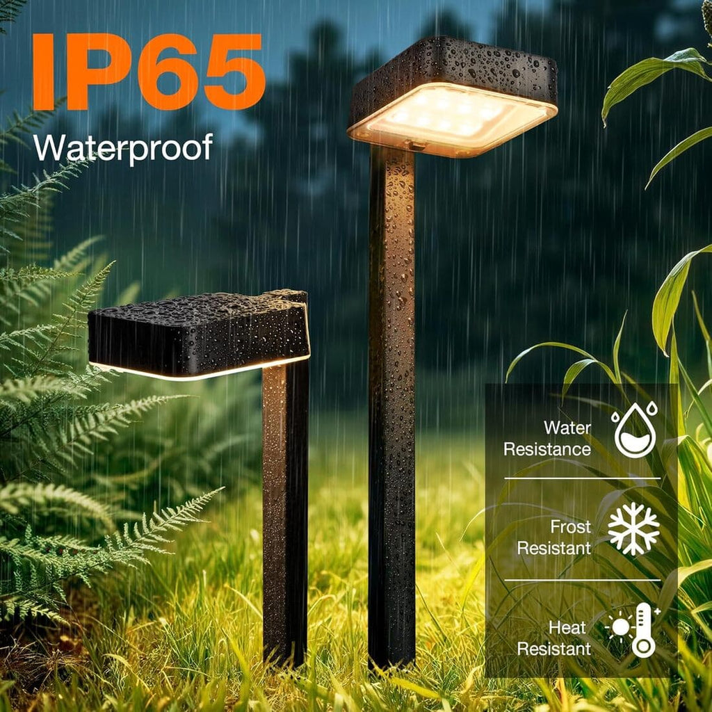 Bright Solar Modern Pathway Lights