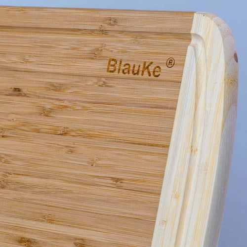 Large Wood Cutting Board for Kitchen 14x11" - Bamboo Chopping Board